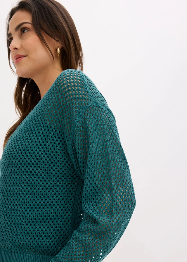 Gilet en maille • vert poivre-métallisé • product-page.page-title-suffix
