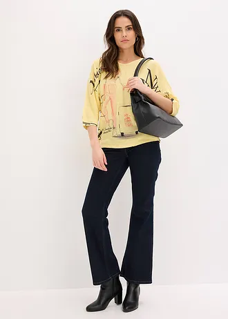 Pull • jaune clair • Boutique bonprix