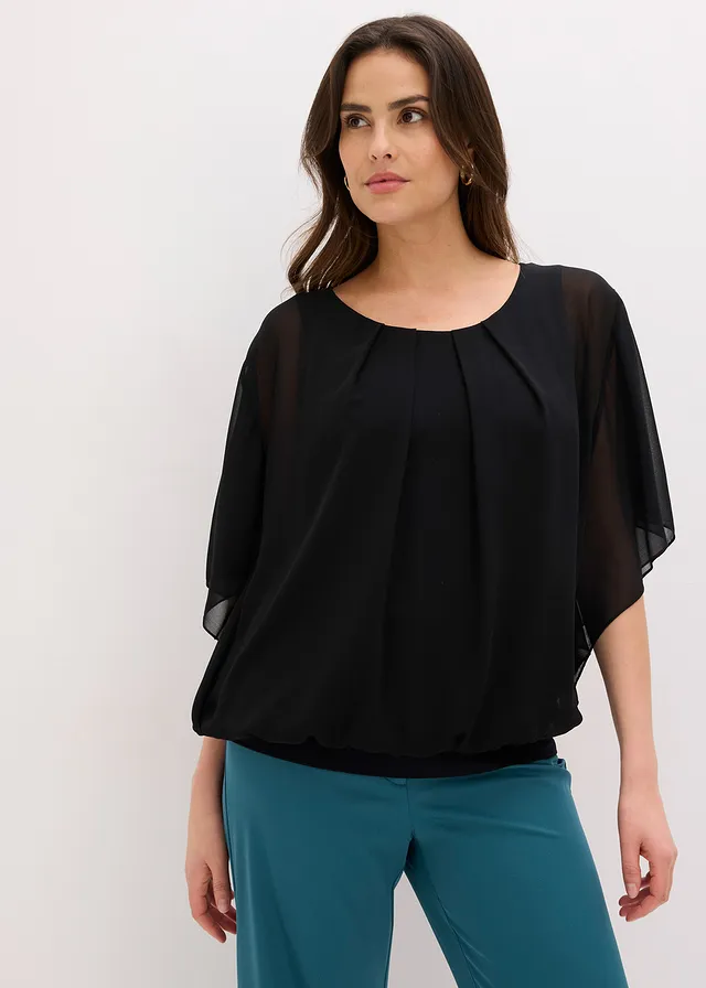 Blouse en mousseline