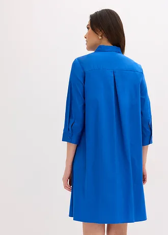 Overhemdjurk van stevig popeline, Kleur: arctisch blauw