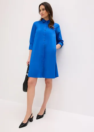 Overhemdjurk van stevig popeline • arctisch blauw • bonprix online shop