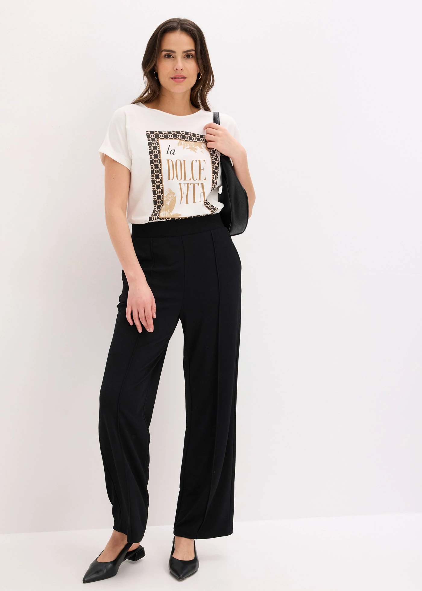 Shirt van biologisch katoen • wolwit • bonprix online shop