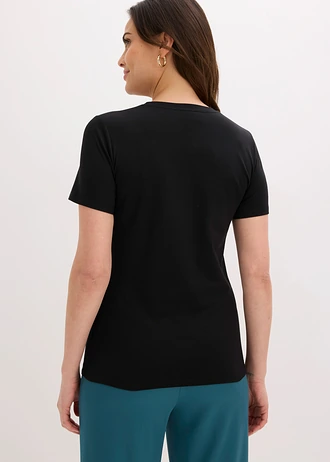 Tricou din bumbac • negru • magazin bonprix