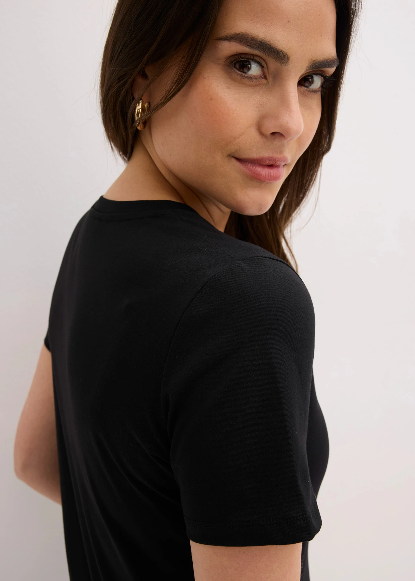 Tricou din bumbac • negru • magazin bonprix