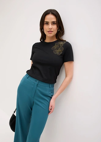 Tricou din bumbac • negru • magazin bonprix