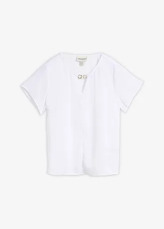 Tuniek van elegant satijn, Kleur: wit