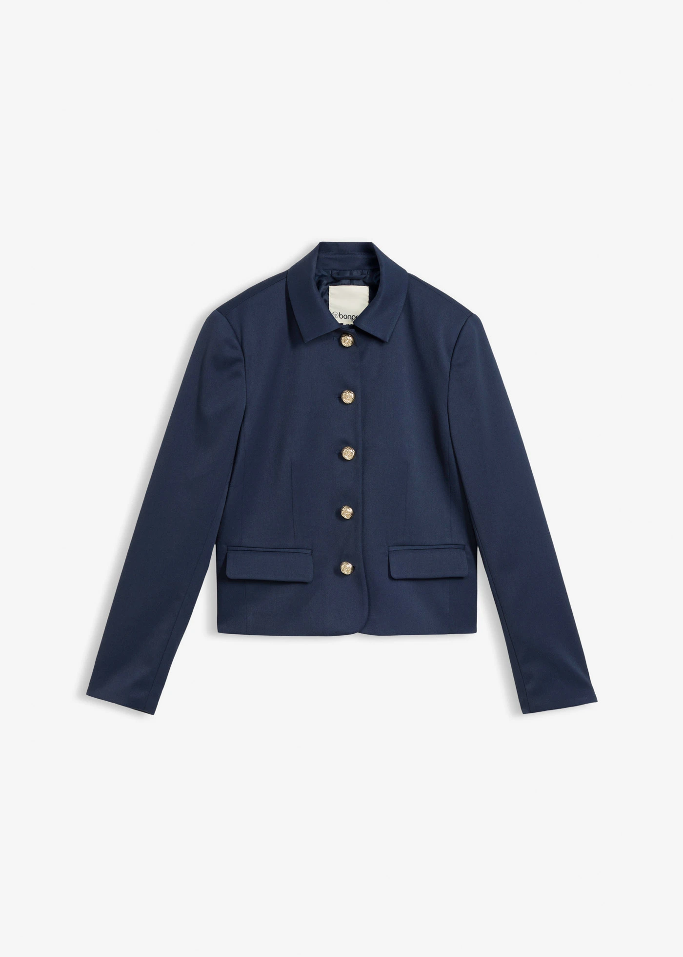 Blazer court • bleu foncé • Boutique bonprix
