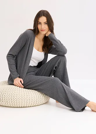 Geribd huispak • antraciet gemêleerd • bonprix online shop