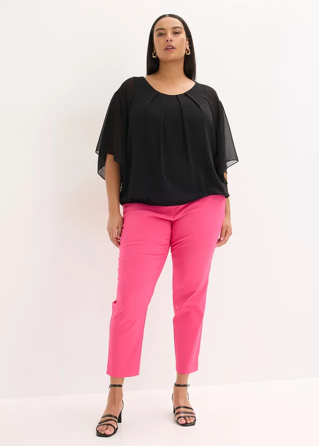 Stretch broek, Kleur: pinklady