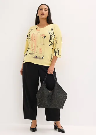 Svetr, barva: světle žlutá