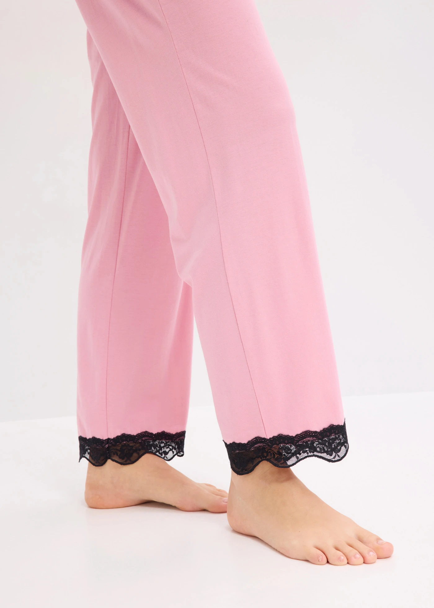 Pizsama puha viszkóz-keverékből, gomboláspánttal • füst orchidea • bonprix áruház