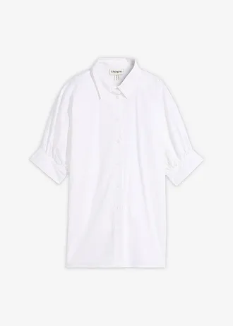 Bluză oversize, culoare: alb