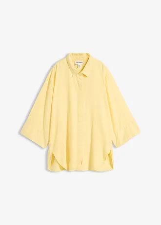 Chemisier en matière rafraîchissante • jaune clair • Boutique bonprix