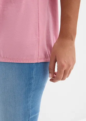 Tricou din bumbac organic • violet-orhidee fumuriu • magazin bonprix