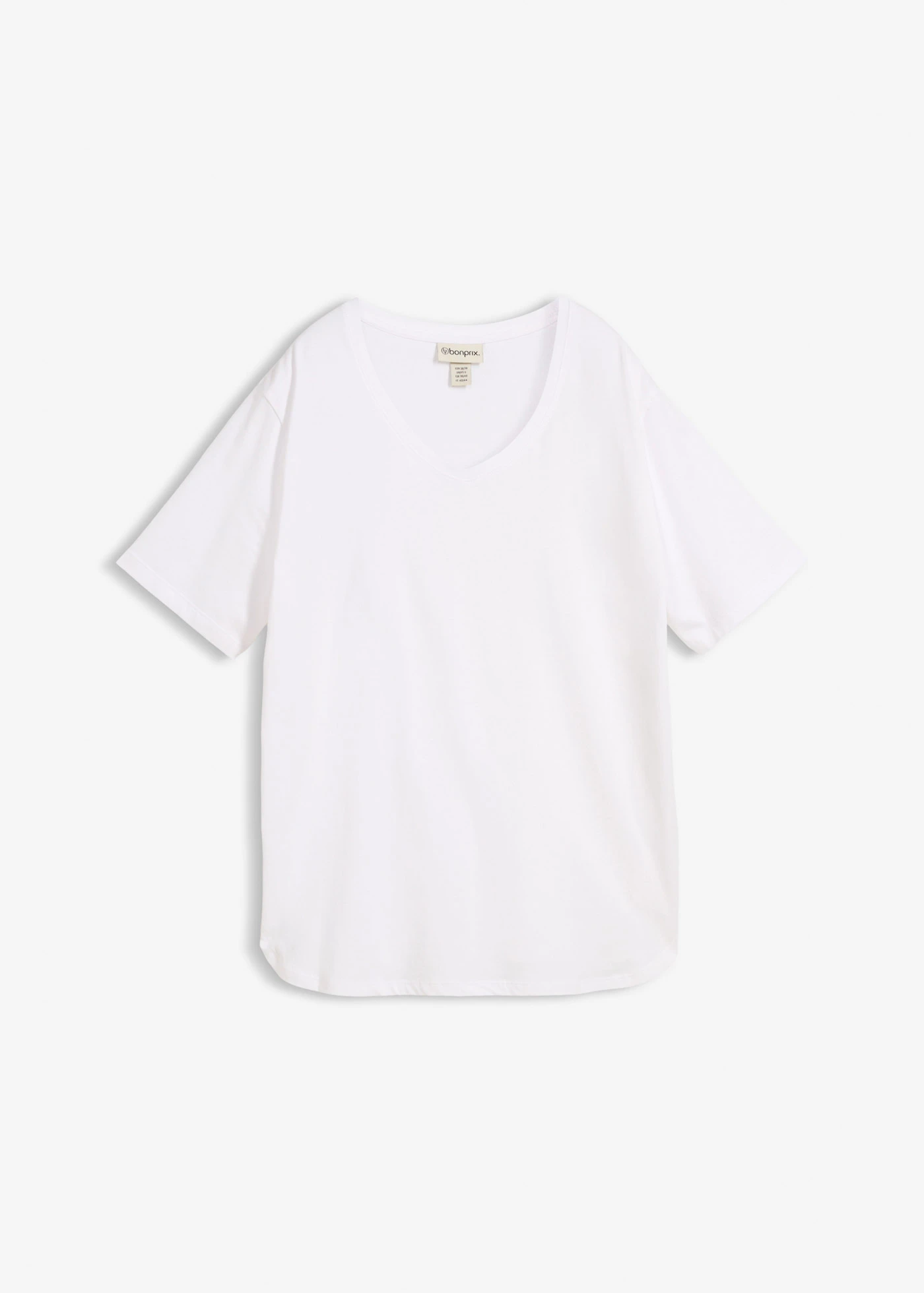 Tricou lejer din bumbac organic • alb • magazin bonprix