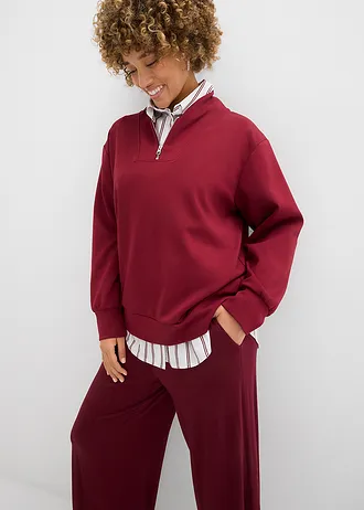 7/8 jersey broek van een soepele viscosemix • esdoornrood • bonprix online shop