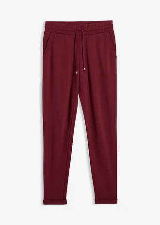 Pantalon en jersey à taille élastiquée