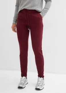 Broek van viscosemix, Kleur: esdoornrood