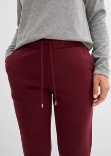 Pantalon jogger en viscose mélangée • rouge érable • Boutique bonprix