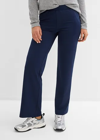 Allround sportlegging met ritszakken • donkerblauw • bonprix online shop