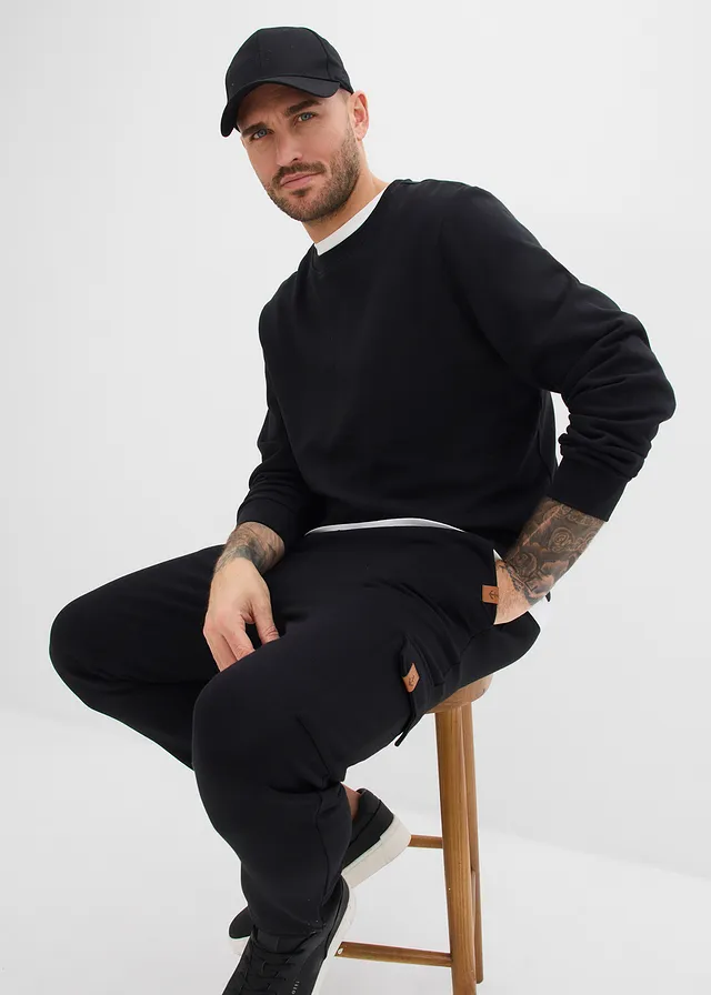 Cargo joggingbroek van biologisch katoen • zwart • product-page.page-title-suffix