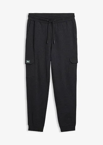 Spodnie sportowe z kieszeniami cargo, regular fit