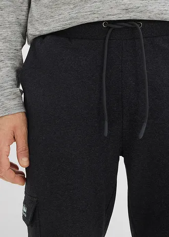 Sportnadrág cargo zsebekkel • antracitszürke melírozott • bonprix áruház