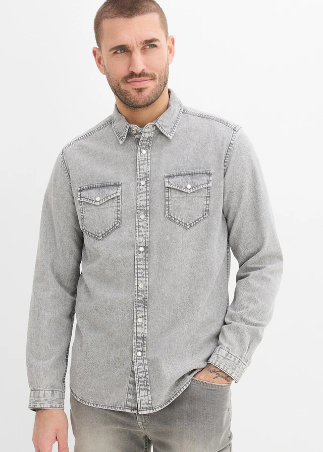 Chemise en jean 100% coton