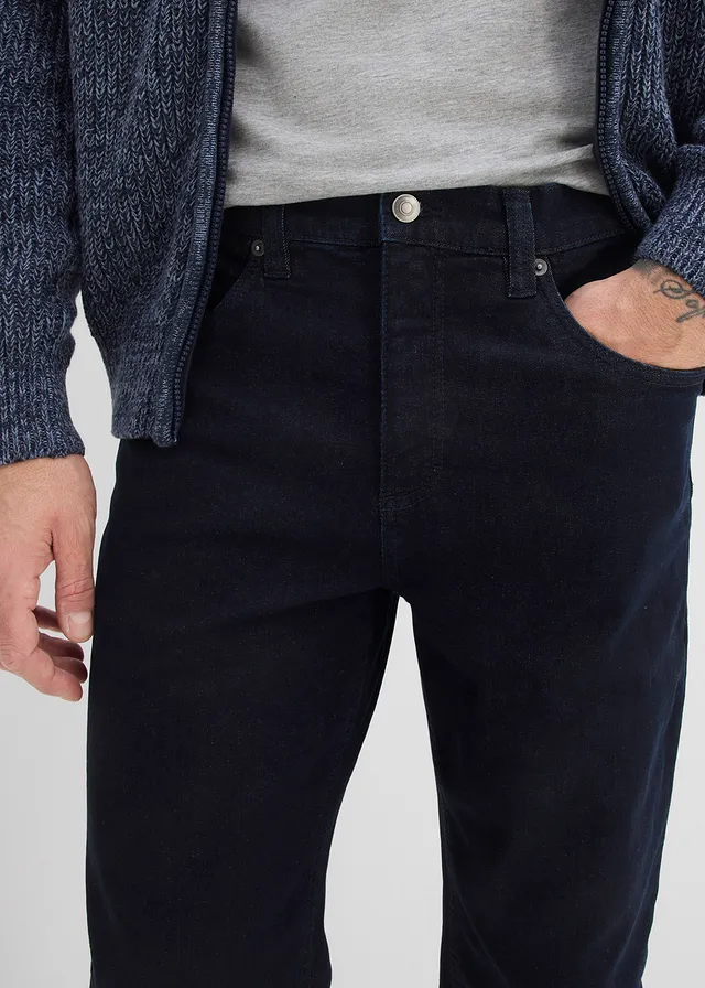 Jean extensible classique, fuselé • bleu foncé denim • product-page.page-title-suffix
