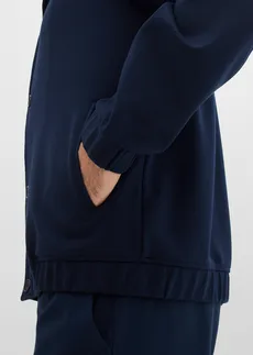 Blouson en Punto di Roma confortable • bleu encre • Boutique bonprix