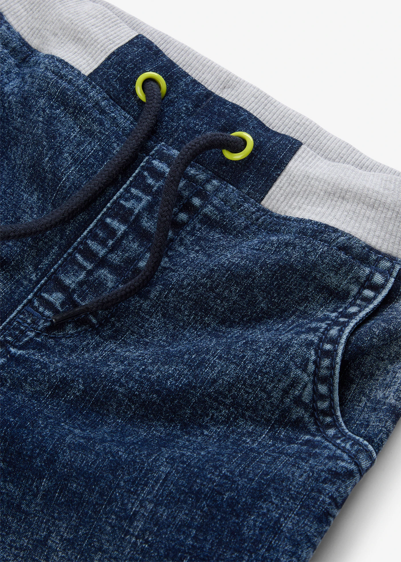 Džíny bez zapínání, s elastickým pasem, Regular Fit • modrý denim used • bonprix obchod