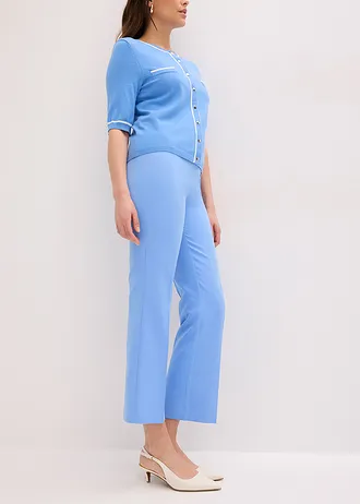 Stretch broek • middenblauw • bonprix online shop