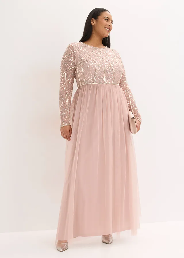 Robe de soirée, Couleur: rose