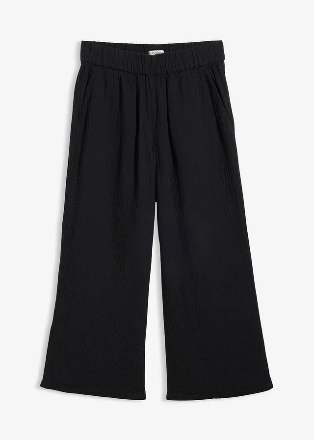 Marlene Dietrich broek van mousseline