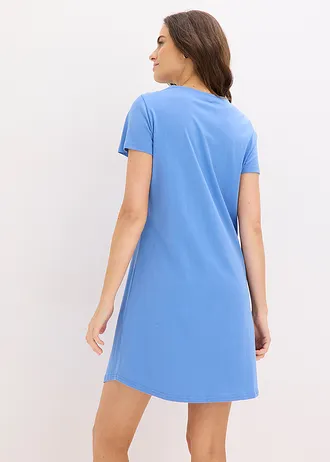 Krátka nočná košeľa • nebeská modrá potlačená • obchod bonprix