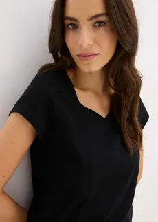 Capri pizsama bő Culotte nadrággal • fekete • bonprix áruház