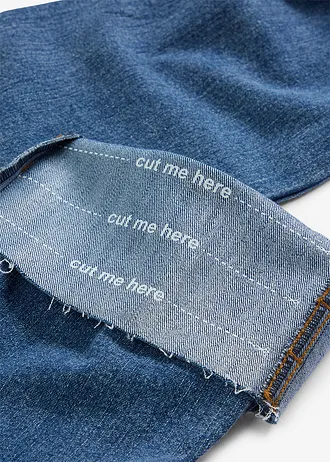 Materské džínsy, 2v1 na tehotenstvo a po ňom, Loose Fit • tmavomodrá denim • obchod bonprix