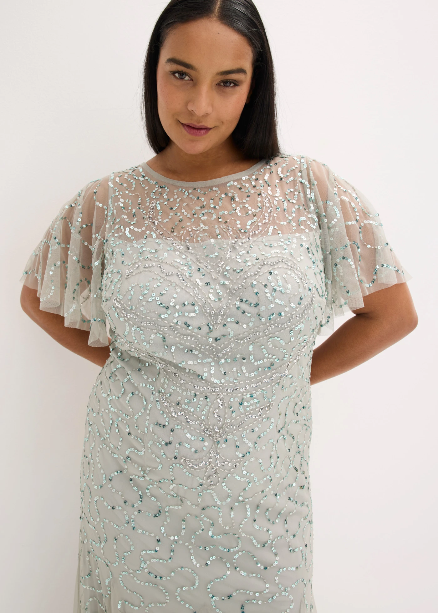 Alkalmi ruha • füst menta plus size • bonprix áruház