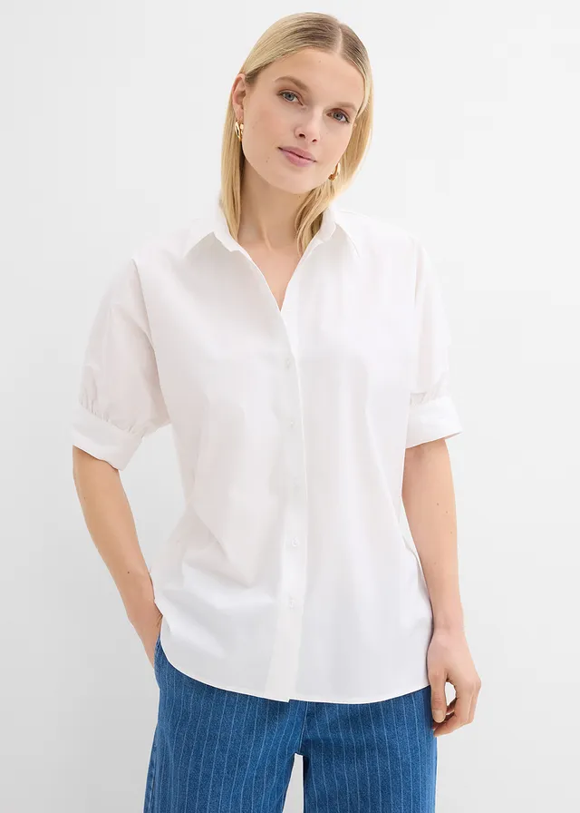 Oversized blouse • wit • product-page.page-title-suffix