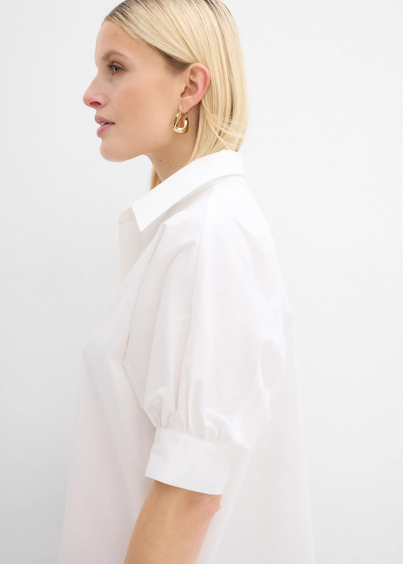 Oversize halenka • bílá • bonprix obchod