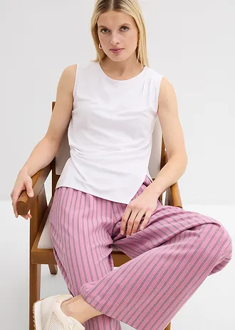 Asymmetrische top • wit • bonprix online shop