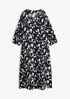 Maxi šaty ze splývavé viskózy