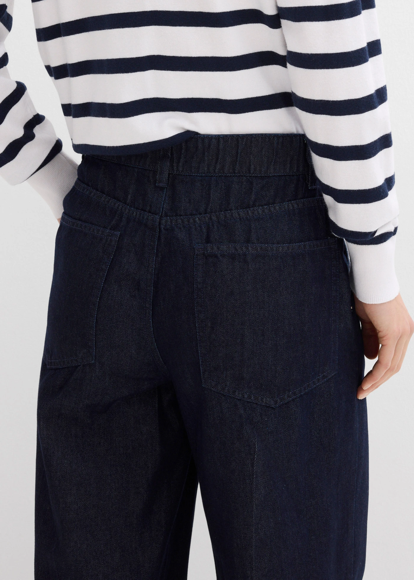 Jean large, droit • denim bleu foncé • Boutique bonprix