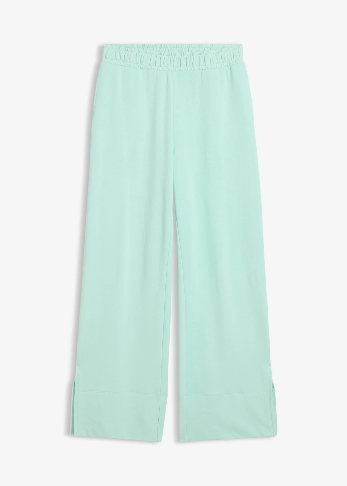 Sweatpants in een katoenmix • lichtmint • bonprix online shop