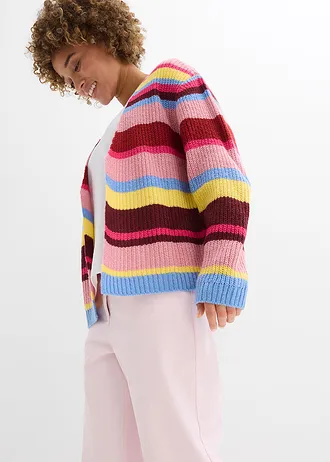 Palazzo nohavice s pohodlným vysokým pásom • svetloružová • obchod bonprix