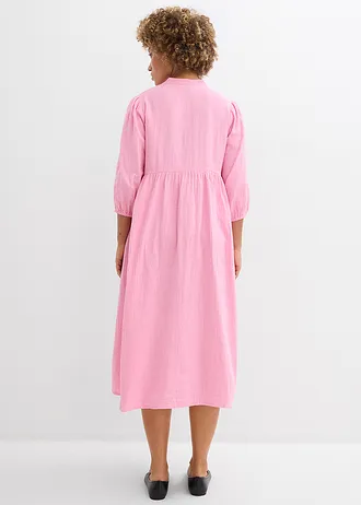 Tuniekjurk van zacht mousseline, Kleur: roze