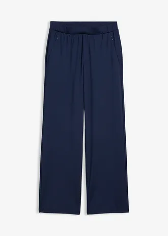 Allround sportlegging met ritszakken, Kleur: donkerblauw