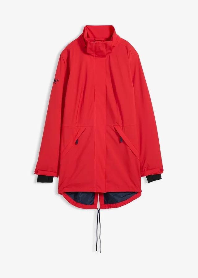 Parka technique imperméable • rouge chiné • Boutique bonprix
