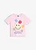 Smileys T-shirt van puur katoen, Kleur: kristalroze met print