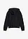 Sweat zippé 100% coton, Couleur: noir